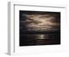 Twilight on Lake Leman in Bon Port, 1876-Gustave Courbet-Framed Giclee Print