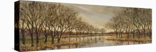 Twilight on the River-Carson-Stretched Canvas
