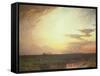 Twilight on the Western Plains-Samuel Colman-Framed Stretched Canvas