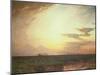 Twilight on the Western Plains-Samuel Colman-Mounted Giclee Print