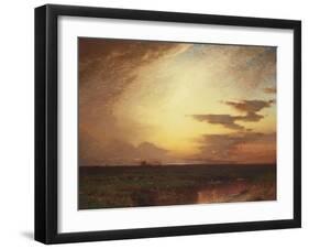Twilight on the Western Plains-Eug?ne Boudin-Framed Giclee Print