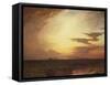 Twilight on the Western Plains-Eug?ne Boudin-Framed Stretched Canvas