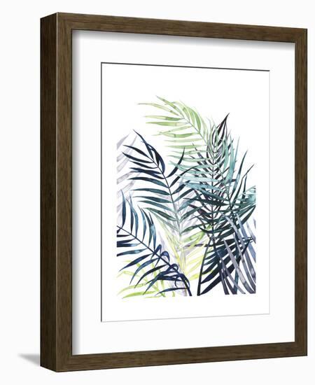 Twilight Palms I-Grace Popp-Framed Art Print