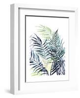 Twilight Palms I-Grace Popp-Framed Art Print