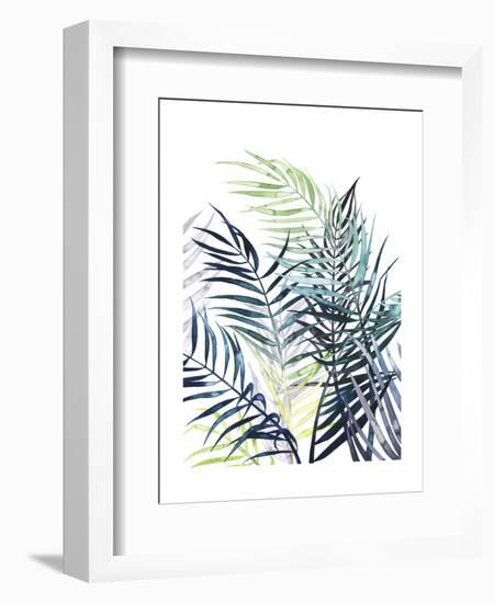 Twilight Palms I-Grace Popp-Framed Art Print