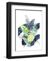 Twilight Palms II-Grace Popp-Framed Art Print