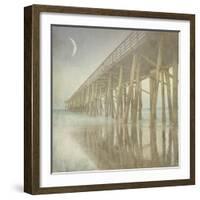 Twilight Pier I-Barbara Simmons-Framed Giclee Print