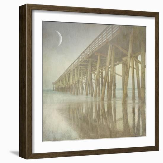 Twilight Pier I-Barbara Simmons-Framed Giclee Print