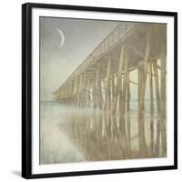 Twilight Pier I-Barbara Simmons-Framed Giclee Print