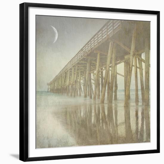 Twilight Pier I-Barbara Simmons-Framed Giclee Print