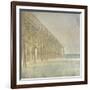 Twilight Pier II-Barbara Simmons-Framed Giclee Print