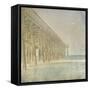 Twilight Pier II-Barbara Simmons-Framed Stretched Canvas