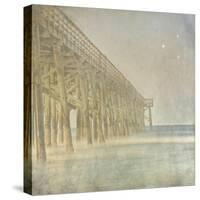 Twilight Pier II-Barbara Simmons-Stretched Canvas