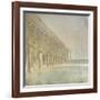 Twilight Pier II-Barbara Simmons-Framed Giclee Print