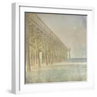 Twilight Pier II-Barbara Simmons-Framed Giclee Print