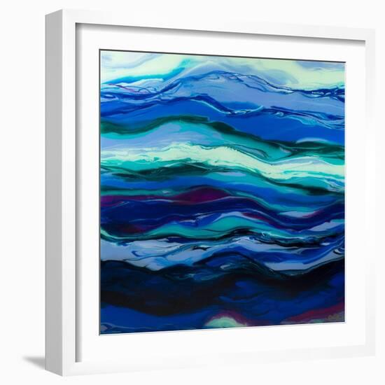 Twilight Rhythm-Barbara Bilotta-Framed Art Print