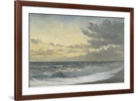 Twilight - Sad Melody (Oil on Board)-William Pye-Framed Giclee Print