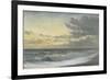 Twilight - Sad Melody (Oil on Board)-William Pye-Framed Giclee Print