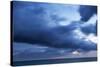 Twilight Seascape from Riomaggiore, Cinque Terre, Liguria, Italy, Mediterranean, Europe-Mark Sunderland-Stretched Canvas
