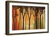 Twilight Silhouette-Gregory Williams-Framed Art Print