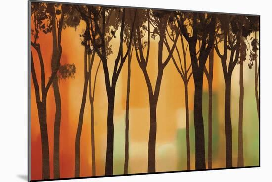 Twilight Silhouette-Gregory Williams-Mounted Art Print