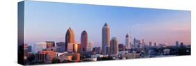 Twilight, Skyline, Atlanta, Georgia, USA-null-Stretched Canvas