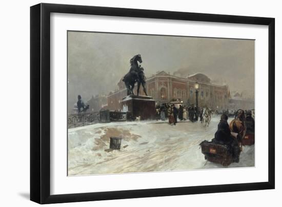 Twilight, St Petersburg-Paolo Sala-Framed Giclee Print