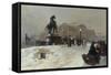 Twilight, St Petersburg-Paolo Sala-Framed Stretched Canvas