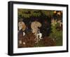 Twilight the Game of Croquet-Pierre Bonnard-Framed Giclee Print