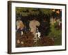 Twilight the Game of Croquet-Pierre Bonnard-Framed Giclee Print