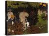 Twilight the Game of Croquet-Pierre Bonnard-Stretched Canvas