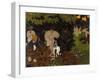 Twilight the Game of Croquet-Pierre Bonnard-Framed Premium Giclee Print