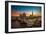 Twilight, Tower Bridge and the Shard at Sunset-Katherine Young-Framed Photographic Print