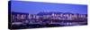 Twilight, Vancouver Skyline, British Columbia, Canada-null-Stretched Canvas