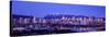 Twilight, Vancouver Skyline, British Columbia, Canada-null-Stretched Canvas