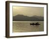 Twilight View of a Small Boat on West Lake, China-Ryan Ross-Framed Photographic Print