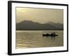 Twilight View of a Small Boat on West Lake, China-Ryan Ross-Framed Photographic Print
