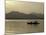 Twilight View of a Small Boat on West Lake, China-Ryan Ross-Mounted Photographic Print