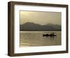 Twilight View of a Small Boat on West Lake, China-Ryan Ross-Framed Photographic Print