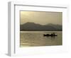 Twilight View of a Small Boat on West Lake, China-Ryan Ross-Framed Photographic Print