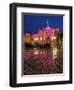 Twilight view of the Casa Rosada on Plaza de Mayo, Monserrat, City of Buenos Aires, Buenos Aires Pr-Karol Kozlowski-Framed Premium Photographic Print