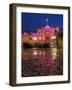 Twilight view of the Casa Rosada on Plaza de Mayo, Monserrat, City of Buenos Aires, Buenos Aires Pr-Karol Kozlowski-Framed Photographic Print