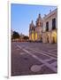 Twilight view of the Cathedral of Cordoba, Cordoba, Argentina, South America-Karol Kozlowski-Framed Photographic Print