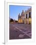 Twilight view of the Cathedral of Cordoba, Cordoba, Argentina, South America-Karol Kozlowski-Framed Photographic Print