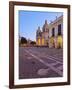 Twilight view of the Cathedral of Cordoba, Cordoba, Argentina, South America-Karol Kozlowski-Framed Photographic Print