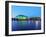 Twilight view of The Clyde Auditorium and the Hydro, Glasgow, Scotland, United Kingdom, Europe-Karol Kozlowski-Framed Photographic Print