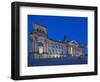 Twilight View of the Front Facade of the Reichstag Building in Tiergarten, Berlin, Germany-Cahir Davitt-Framed Photographic Print