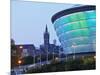 Twilight view of the Hydro, Glasgow, Scotland, United Kingdom, Europe-Karol Kozlowski-Mounted Photographic Print