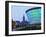 Twilight view of the Hydro, Glasgow, Scotland, United Kingdom, Europe-Karol Kozlowski-Framed Photographic Print