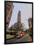 Twilight view of the Ipiranga Avenue and the Edificio Italia, City of Sao Paulo, State of Sao Paulo-Karol Kozlowski-Framed Photographic Print